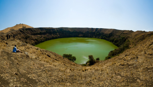 Ara Shatan (Devil&rsquo;s Lake), Ethiopia Photo by Hugh Chaloner