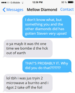 Everyone’s posting their theories about what exactly happened at the end of the gem war so here’s mine