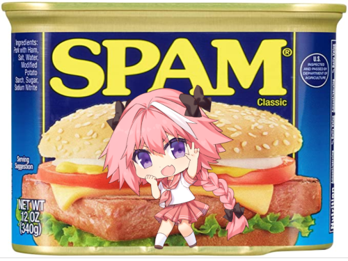 astolfo spam(astolfo is sexy)