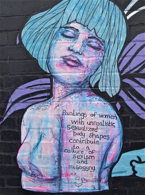 micdotcom:Stunning Australian street art shows the world the true face of LGBT people Australian street artist Astrotwitch launched “Queer the Streets“ last year based on the idea that, as they wrote on Tumblr, all the “queer community needs