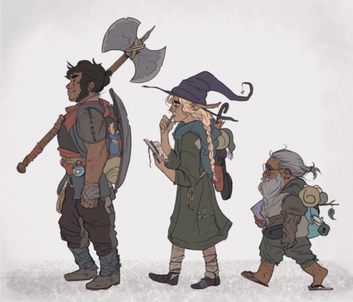 baebot: makin their way downtown, walkin fast, spell slots blast , thezonecast doot d-doot doot  it’s finally done y’all - the boys are complete and I am at peace. walk on you beautiful horny boys 