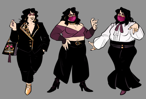  some fashion studies and designs for characters for a story idea i’m starting to kick around&