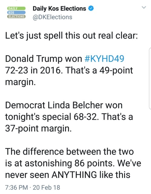 liberalsarecool:#BlueWave coming. Register. Stay involved. Spread the word. Vote.