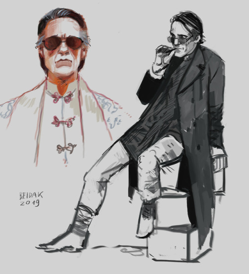 beidak-art:When I grow up, I want to be Jeremy Irons.