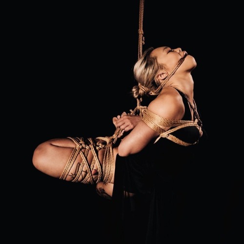 XXX thevertigonetwork:  Kinbaku GorgoneModel photo