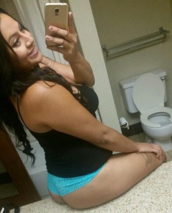 brown-tities:  Sexy ass Latina! 