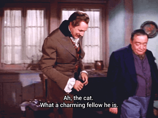 Love How The Kitty Is Just Chowing Down On Vincent's Thumb. 