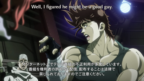 sailorsamus:  I like that Joseph Joestar actually thinks about these things. 