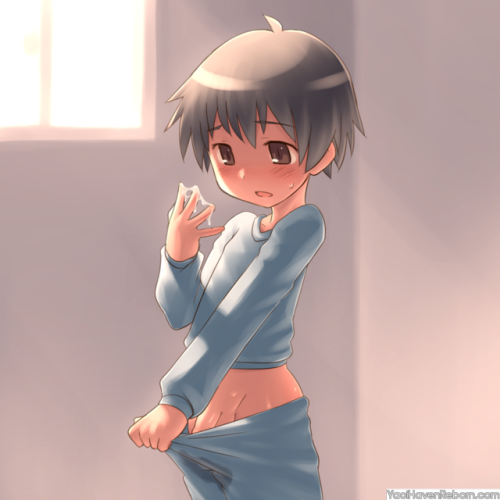 federationofhentai: Shota wet dream *purrs* sooooooooooo kawii!!!!