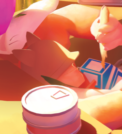 preview of my piece for @teampurrtress2zine !!Preorders open on March 5th YEAHHHHHHHHHH 