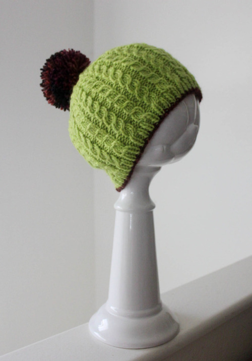 [ pistachio scoop hat by gingerhaole on etsy ]The bulk of that extra-special Pichinku wool went into