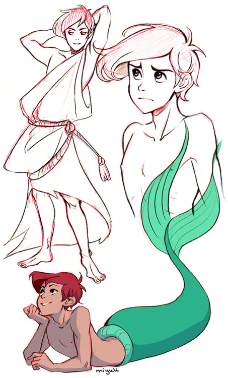 miyuli: I’ve been spamming twitter with my silly Disney/Pixar genderbending sketches so I thou