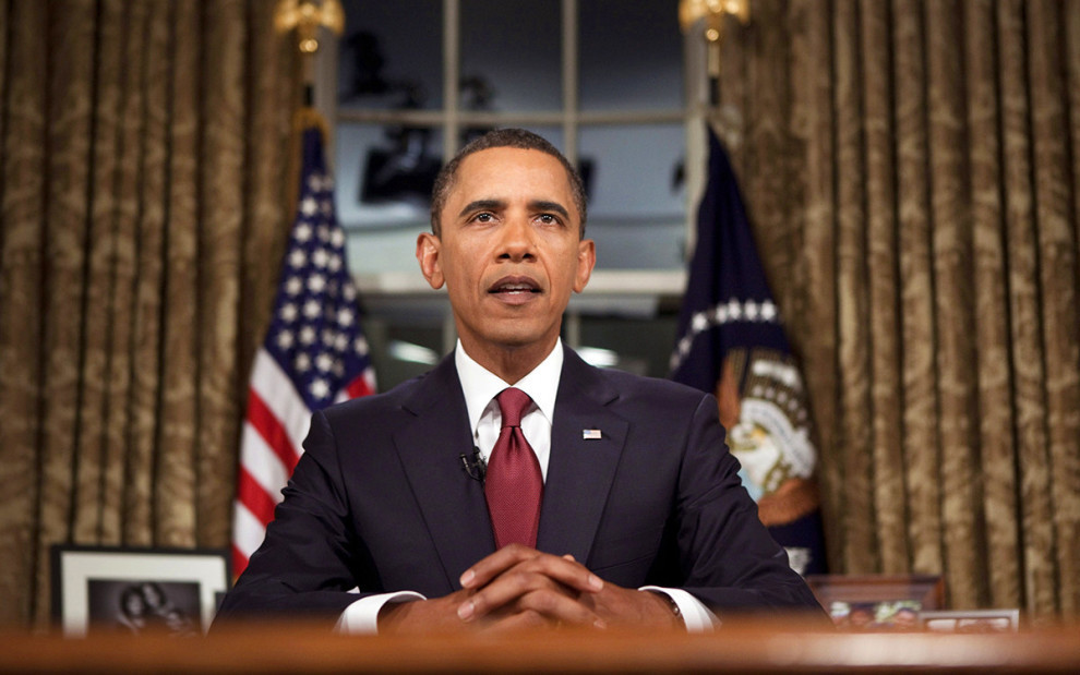 redoak14:  The results of what Dr. King fought for. We’ll miss you President Obama.