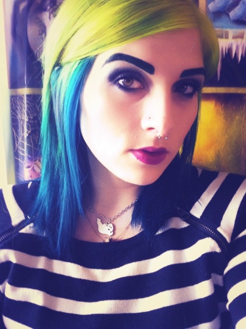 glitterxblood:  New hair for Halloween