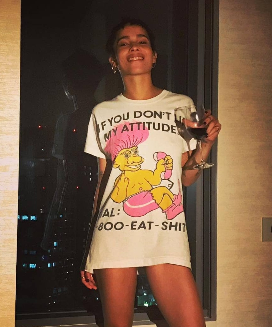 Porn photo andibear:zoë kravitz t-shirt appreciation