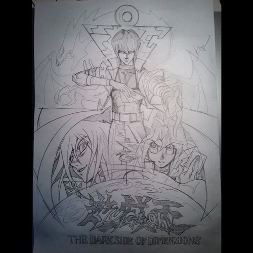 kazuki-yugioh-en: Here come roughs from the Yu-Gi-Oh! movie! How nostalgic~ (distant eyes) 😳😳  https://www.instagram.com/p/BY1-PiYAk9l/ 