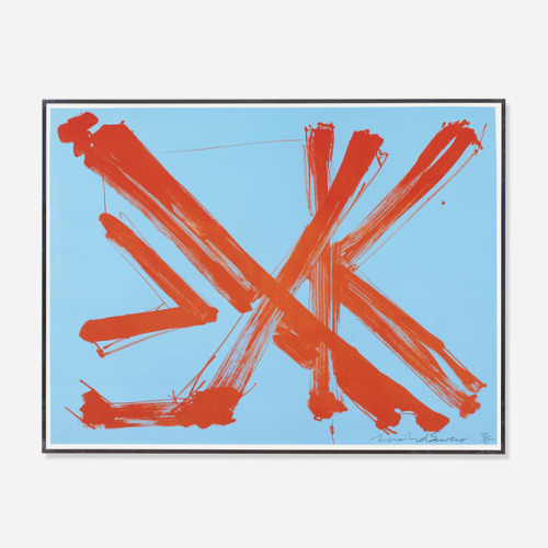 artsyloch:Mark di Suvero | After Study for Marianne Mooreexecuted 1976lithograph on paper 39 h x 51¼