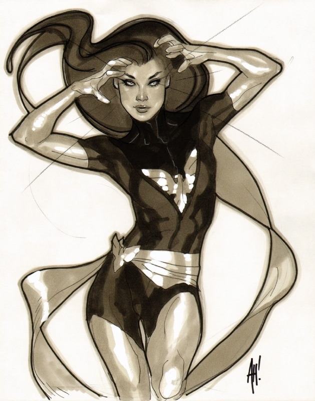 ungoliantschilde:  Marvelous Mutant Ladies, by Adam Hughes.