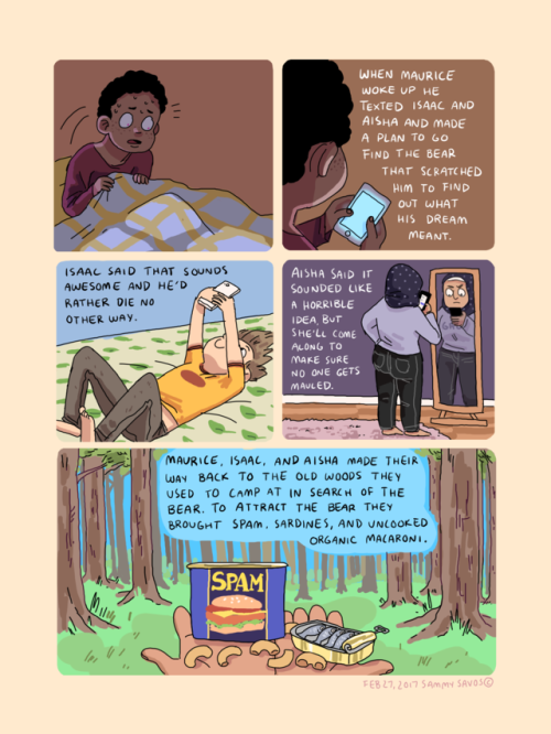 allylaughsrainbows: hamotzi: 🍃🐻🍃 this is my favorite comic i have read in months 