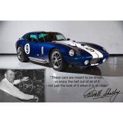 mustangfanclub:  Today would have been the birthday of one of the legends within the Mustang community, Carroll Shelby. Thanks to his passion for building and racing cars Ford’s performance edge may not be where it is at today. Failure was not an option