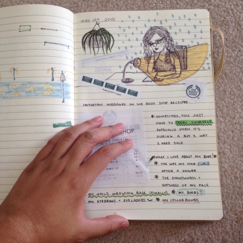 peaceful-soul: journal pages, prismacolors and a satsuma ig @ jenny.dork