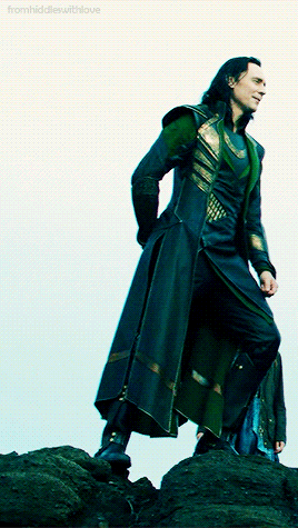 quoting-shakespeare-to-ducks:  Tom trying to subtly circumvent the Loki costume “modesty