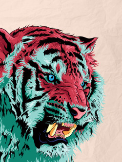 ex0skeletal:  Tiger by Roland Banrevi