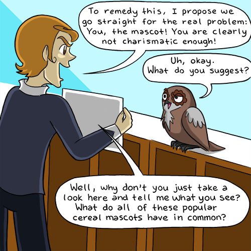 katswenski:   Owlie Pellets - Breakfast of Champions 