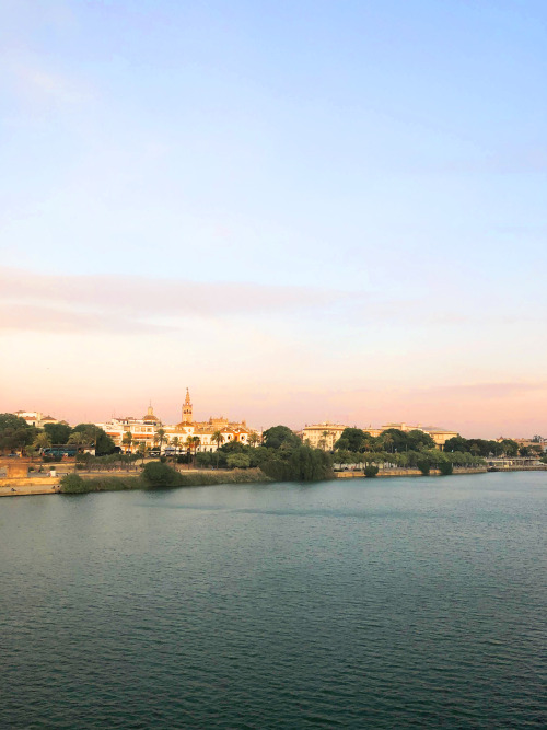 el puente de isabella ii, seville, spain