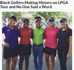 Black-To-The-Bones:   For The First Time In Its Sixty-Six Year History, The Lpga