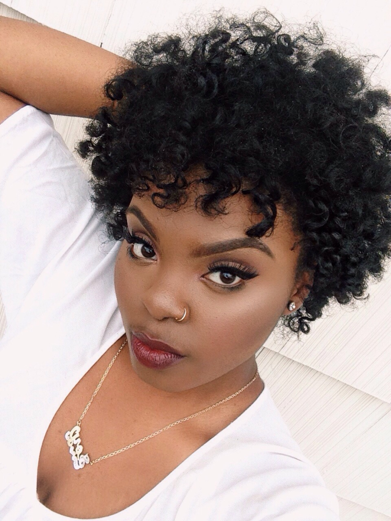 joynavon:  Should I post this hair tutorial or nah? 🤔  Instagram Youtube Snapchat: