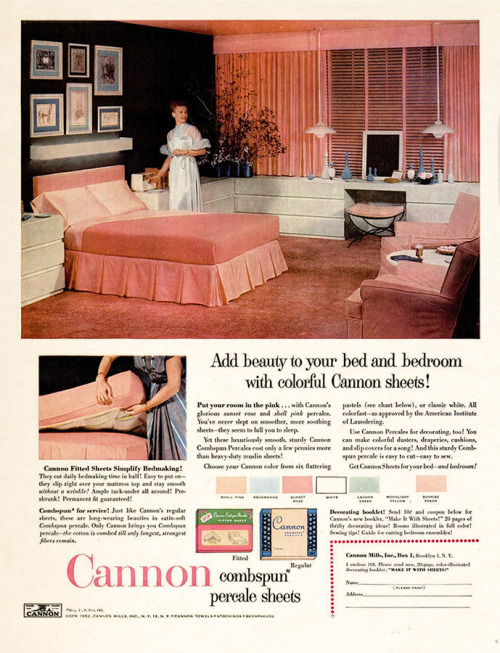 Cannon Sheets, 1952