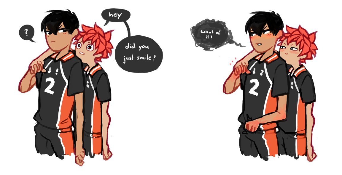 soodyo:  third year kageyama has levelled up  
