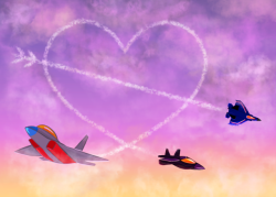 misfirest: happy v day from the flyboys