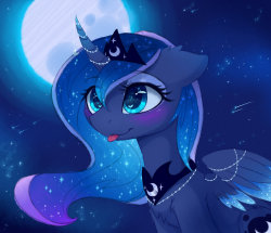 wolvafterlight:Little Night by MagnaLuna