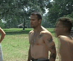 nakedcelebritymen:  Henry Rollins as Monroe ( Morgan’s Ferry )