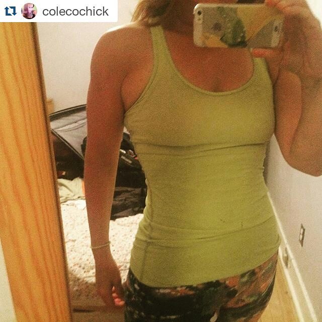 girlbeef:  #girlbeef #Repost @colecochick ・・・ Muscle yoga. #me #selfie #fitness