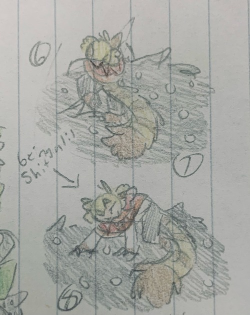 A Silly Little Comic For The By Nature Au,,,, Plus Some Bonus Silly Ranboo Expressions At The End