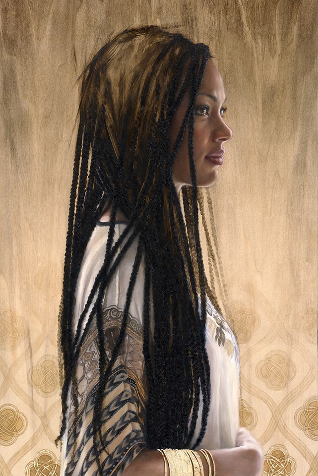  lohrien:  Paintings by Sara Golish     Divine black woman
