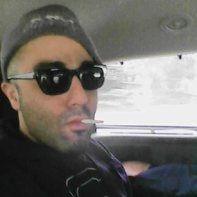 Me in my office aka the backseat aka I made a bed beeeotch! #smokegood #spitfiretour #otowgang #hiphop