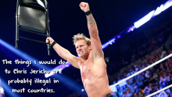 wrestlingssexconfessions:  The things I would