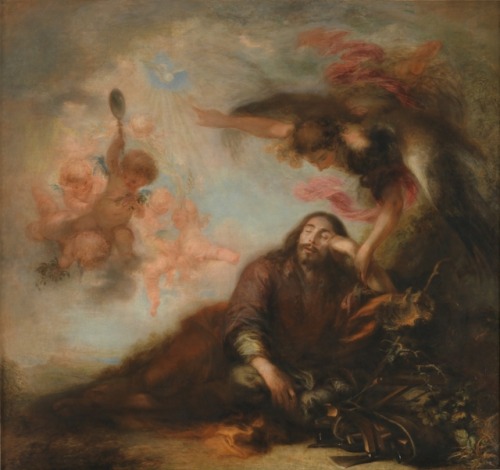 The Dream of Saint Joseph, by Francisco Herrera el Mozo, Museo Nacional del Prado, Madrid.