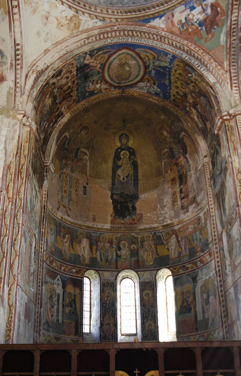 fuckyeahwallpaintings: Gelati Monastery, Imereti, Georgia, 12th Century Photos by Carsten ten Brink 