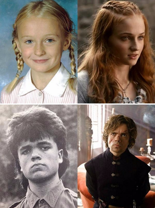 tastefullyoffensive:  Childhood Photos of the cast of ‘Game of Thrones’ (photos via imgur)Previously: ‘Game of Thrones’ as Other Popular TV Shows