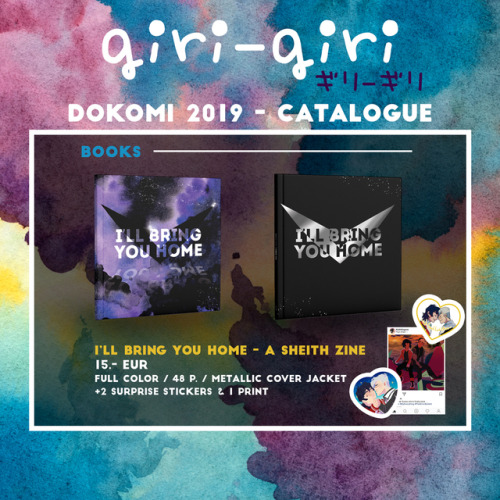 DOKOMI 2019 Hey everyone! been while huh ? Here’s a little map and a catalogue to present our coming