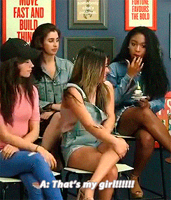 allybrookegifs:“We’re gonna go track by track and ask a question based off the song title, so lets s