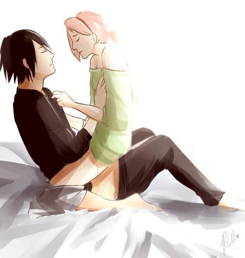 bhavna-shhh:  “What are early mornings like in the Uchiha household?” “Jumpy.” *wink wink*