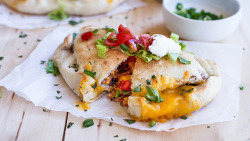 graywinds:  Chicken Taco Calzones