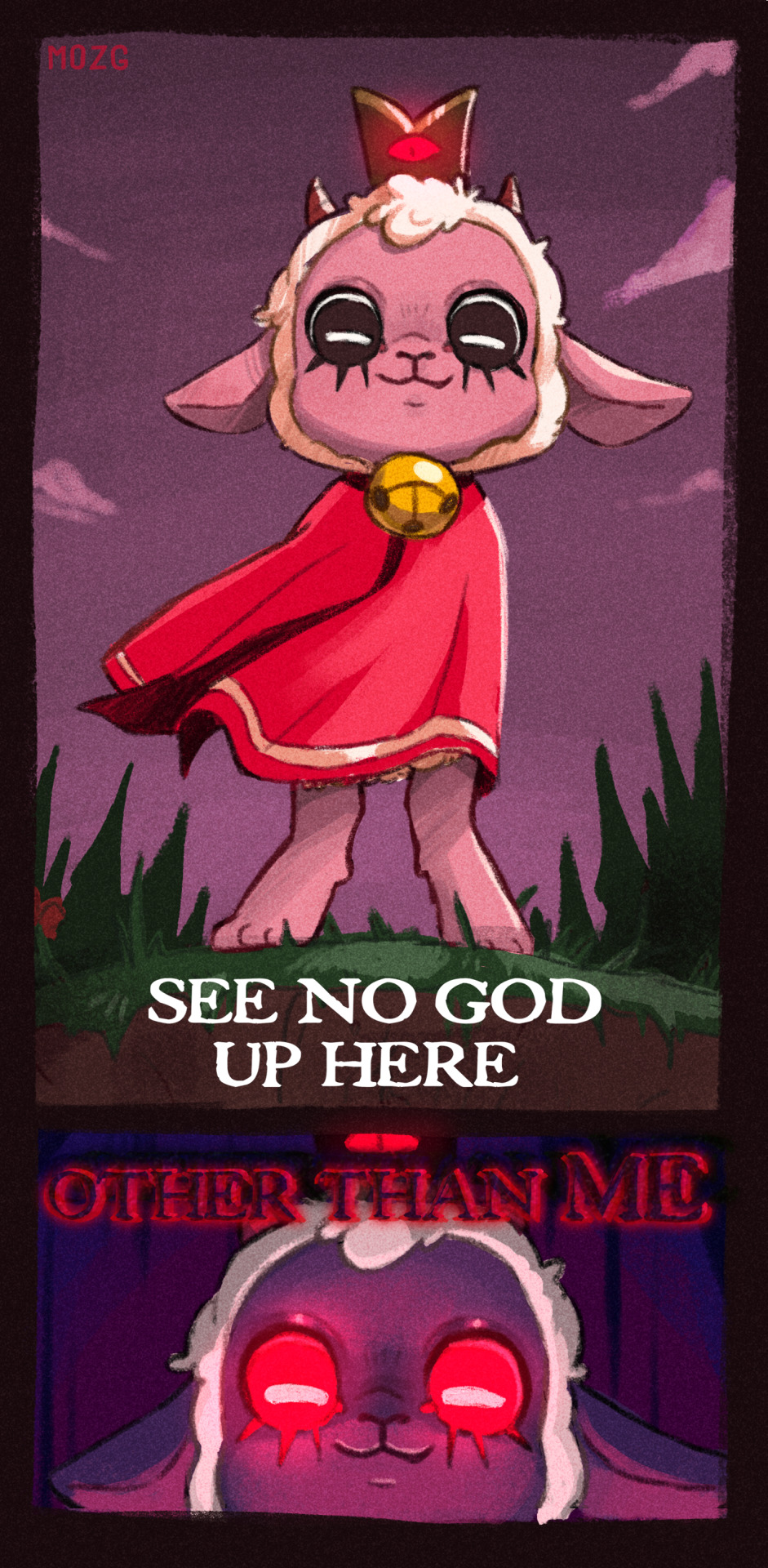 Plowed Thru Cult Of The Lamb On The Weekend While Babysitting My Grandma And Was TRYING To Get My Brain