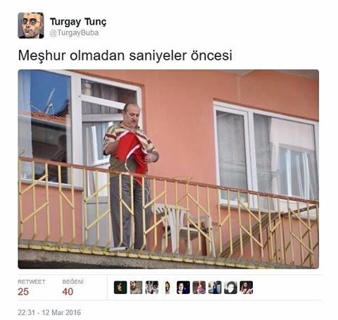 Meşhur olmadan saniyeler öncesi